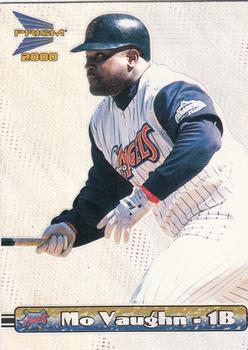 2000 Pacific Prism #4 Mo Vaughn Front