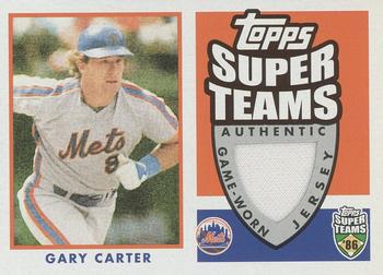 2002 Topps Super Teams - Relics #STR-GC Gary Carter Front