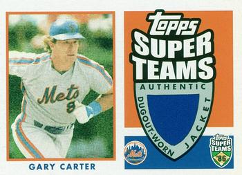 2002 Topps Super Teams - Relics #STR-GCJ Gary Carter Front