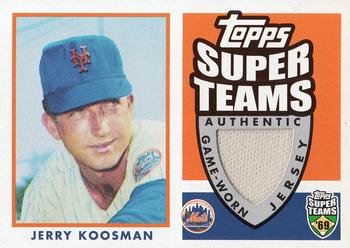 2002 Topps Super Teams - Relics #STR-JK Jerry Koosman Front