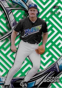 2016 Topps High Tek - Green Rainbow Diffractor #HT-WB Wade Boggs Front