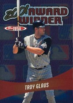 2002 Topps Total - Award Winners #AW9 Troy Glaus  Front