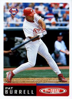 2002 Topps Total - Team Checklists #TTC22 Pat Burrell Front