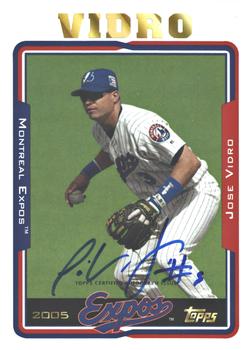 2016 Topps Archives 65th Anniversary Edition - Autographs Green Back #A65-JV Jose Vidro Front