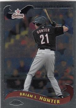 2002 Topps Traded & Rookies - Chrome #T8 Brian L. Hunter Front