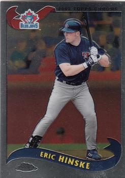2002 Topps Traded & Rookies - Chrome #T10 Eric Hinske Front