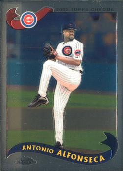 2002 Topps Traded & Rookies - Chrome #T18 Antonio Alfonseca Front