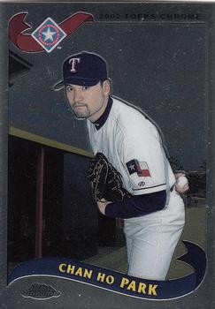 2002 Topps Traded & Rookies - Chrome #T48 Chan Ho Park Front