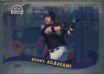 2002 Topps Traded & Rookies - Chrome #T49 Benny Agbayani Front
