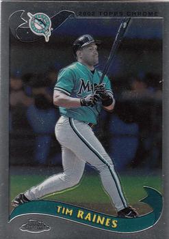 2002 Topps Traded & Rookies - Chrome #T52 Tim Raines Front
