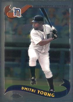 2002 Topps Traded & Rookies - Chrome #T56 Dmitri Young Front