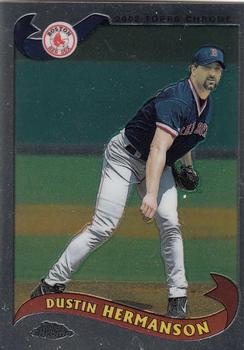 2002 Topps Traded & Rookies - Chrome #T58 Dustin Hermanson Front