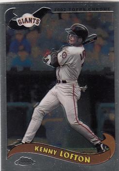 2002 Topps Traded & Rookies - Chrome #T84 Kenny Lofton Front