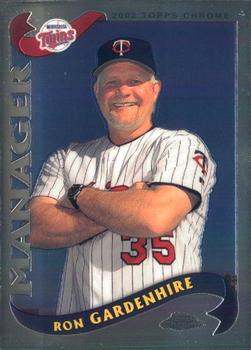 2002 Topps Traded & Rookies - Chrome #T110 Ron Gardenhire Front