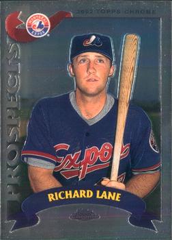 2002 Topps Traded & Rookies - Chrome #T125 Richard Lane Front