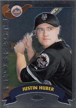 2002 Topps Traded & Rookies - Chrome #T151 Justin Huber Front
