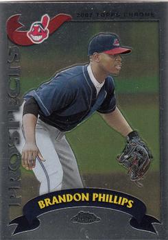 2002 Topps Traded & Rookies - Chrome #T159 Brandon Phillips Front
