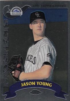 2002 Topps Traded & Rookies - Chrome #T178 Jason Young Front