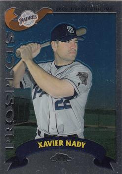 2002 Topps Traded & Rookies - Chrome #T184 Xavier Nady Front