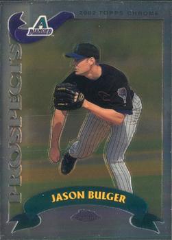2002 Topps Traded & Rookies - Chrome #T195 Jason Bulger Front