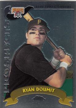 2002 Topps Traded & Rookies - Chrome #T199 Ryan Doumit Front
