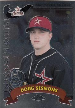 2002 Topps Traded & Rookies - Chrome #T202 Doug Sessions Front