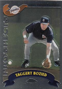 2002 Topps Traded & Rookies - Chrome #T238 Taggert Bozied Front