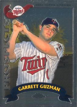 2002 Topps Traded & Rookies - Chrome #T242 Garrett Guzman Front
