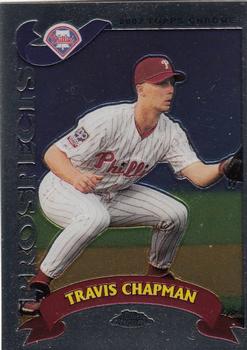 2002 Topps Traded & Rookies - Chrome #T259 Travis Chapman Front