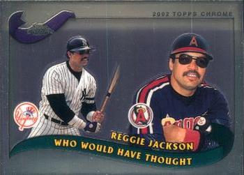 2002 Topps Traded & Rookies - Chrome #T267 Reggie Jackson Front