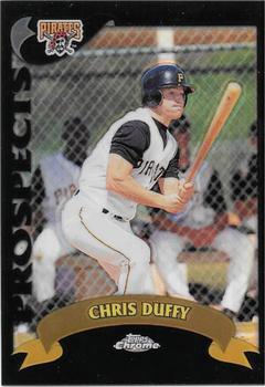 2002 Topps Traded & Rookies - Chrome Black Refractors #T230 Chris Duffy  Front