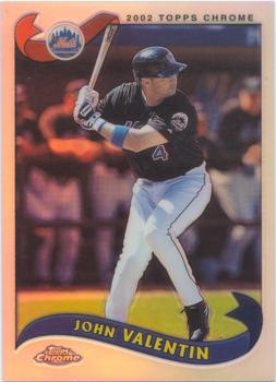 2002 Topps Traded & Rookies - Chrome Refractors #T20 John Valentin  Front