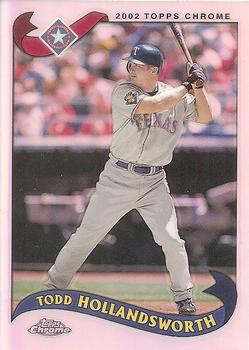 2002 Topps Traded & Rookies - Chrome Refractors #T82 Todd Hollandsworth  Front