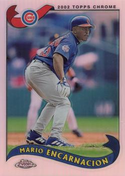 2002 Topps Traded & Rookies - Chrome Refractors #T94 Mario Encarnacion  Front