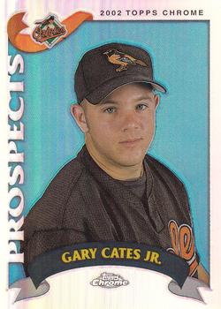 2002 Topps Traded & Rookies - Chrome Refractors #T133 Gary Cates Jr.  Front