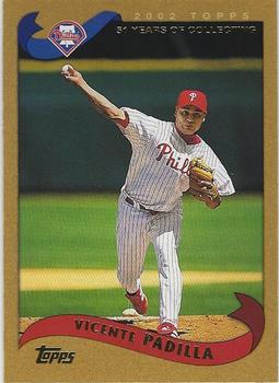 2002 Topps Traded & Rookies - Gold #T83 Vicente Padilla  Front