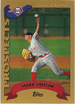 2002 Topps Traded & Rookies - Gold #T122 Mark Outlaw  Front