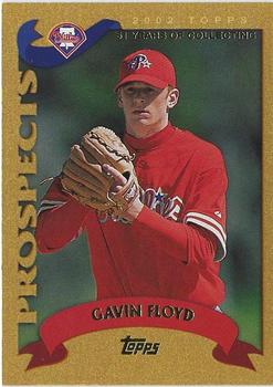 2002 Topps Traded & Rookies - Gold #T130 Gavin Floyd  Front
