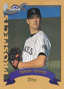 2002 Topps Traded & Rookies - Gold #T178 Jason Young  Front