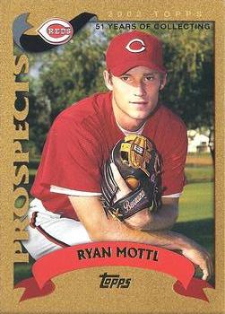 2002 Topps Traded & Rookies - Gold #T182 Ryan Mottl  Front