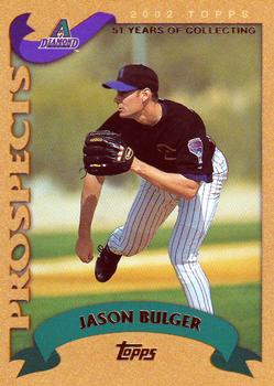 2002 Topps Traded & Rookies - Gold #T195 Jason Bulger  Front