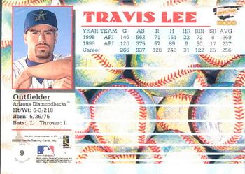 2000 Pacific Revolution #9 Travis Lee Back