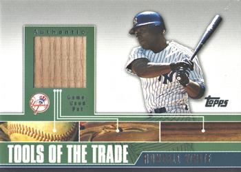 2002 Topps Traded & Rookies - Tools of the Trade Relics #TTRR-RW Rondell White Front