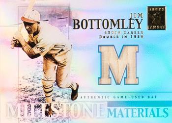 2002 Topps Tribute - Milestone Materials #MIM-JBO Jim Bottomley Front
