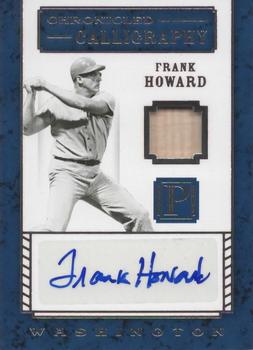 2016 Panini Pantheon - Chronicled Calligraphy #CC-FH Frank Howard Front
