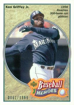 2002 UD Authentics - Heroes of Baseball #HB-G5 Ken Griffey Jr. Front