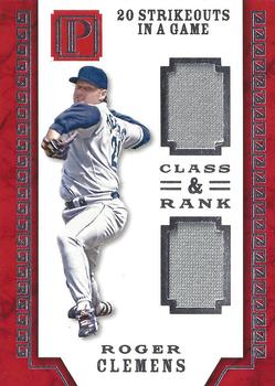 2016 Panini Pantheon - Class and Rank #CR-RC Roger Clemens Front