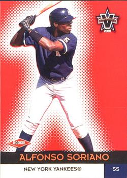 2000 Pacific Vanguard #31 Alfonso Soriano Front