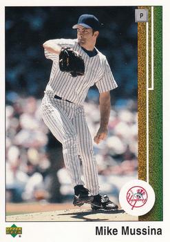 2002 UD Authentics - Reverse Negatives #84 Mike Mussina  Front