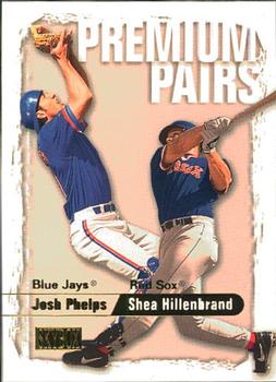 2000 SkyBox #242 Josh Phelps / Shea Hillenbrand Front